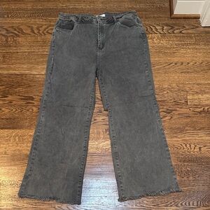 Zenana Outfitters Dark Gray Boot Cut Jeans